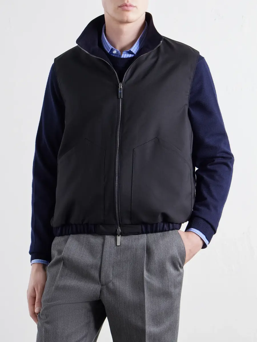 Stòffa Reversible Brushed-Cashmere Gilet - Men | Thumbnail 6 Stòffa Reversible Brushed-Cashmere Gilet - Men | Thumbnail 6