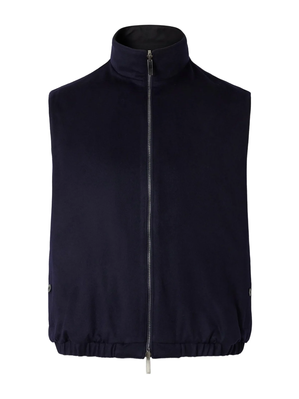 Stòffa Reversible Brushed-Cashmere Gilet - Men