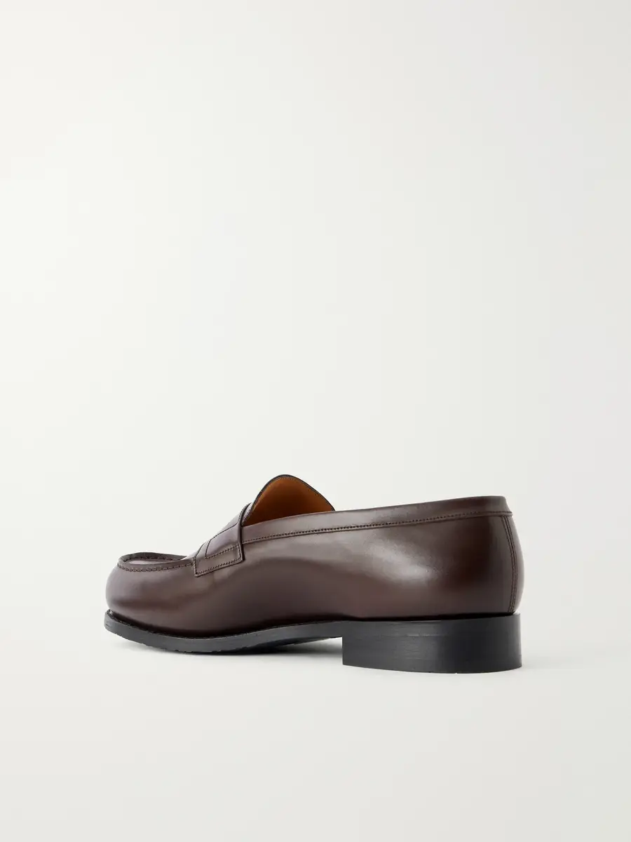 J.M. Weston 180 Leather Penny Loafers - Men | Thumbnail 4