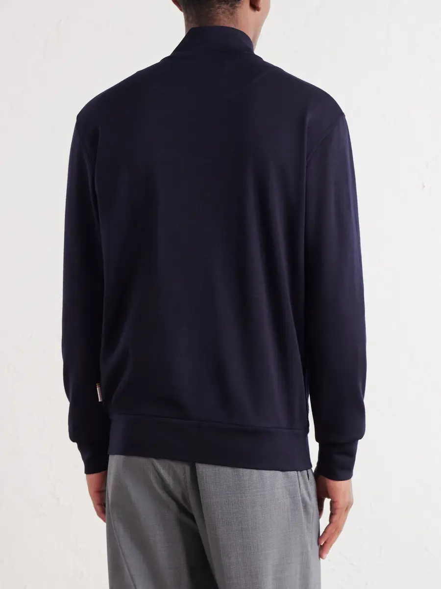 Orlebar Brown Egerton Merino Wool-Jersey Zip-Up Cardigan - Men | Thumbnail 4 Orlebar Brown Egerton Merino Wool-Jersey Zip-Up Cardigan - Men | Thumbnail 4