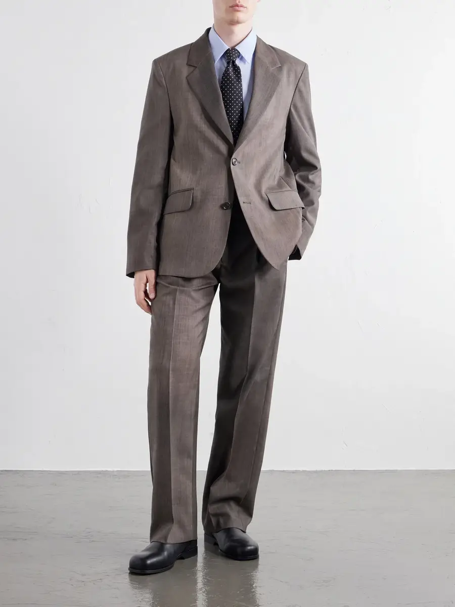 Our Legacy Virgin Wool-Blend Twill Suit Jacket - Men | Thumbnail 2