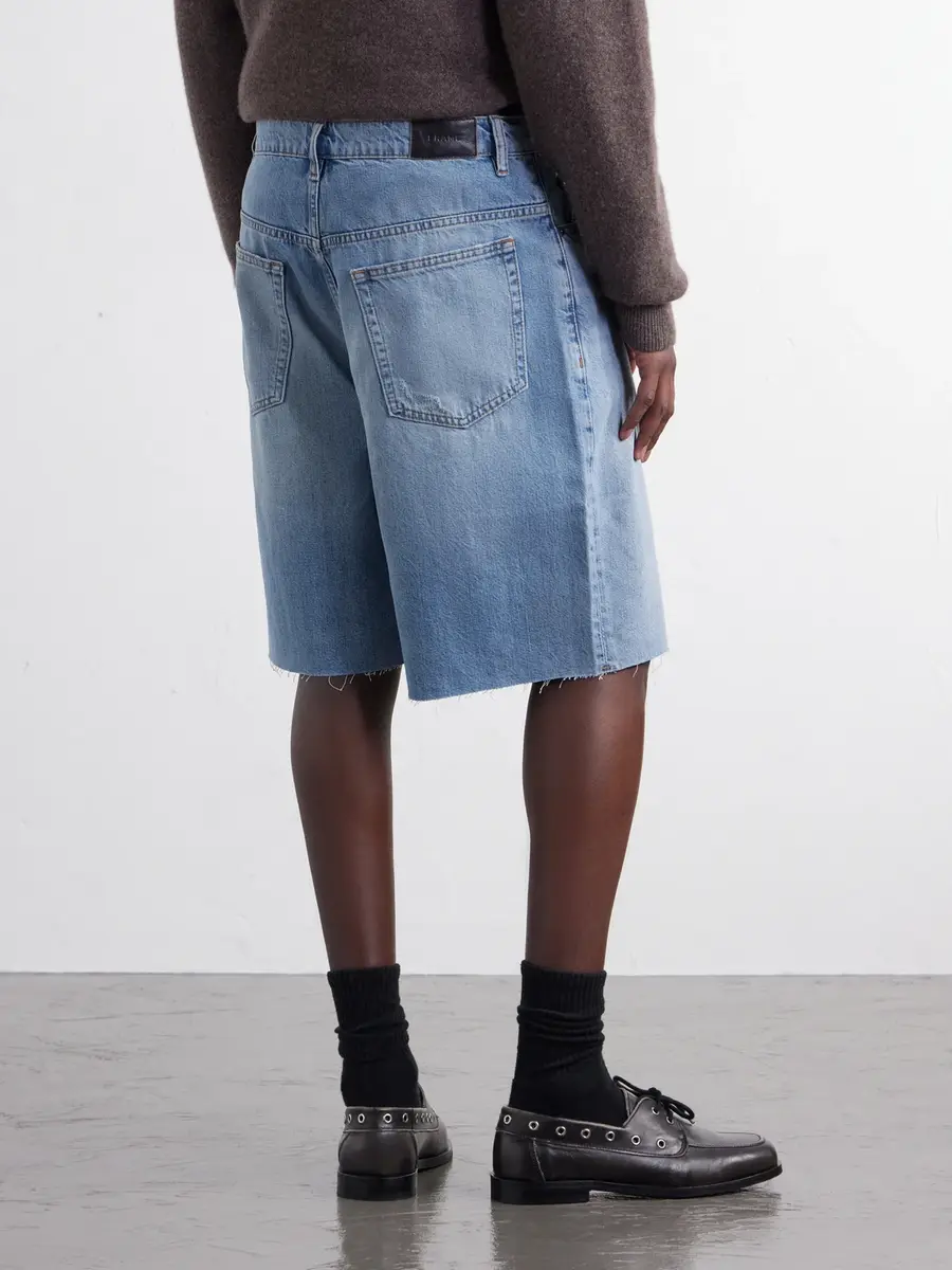 Frame Frayed Denim Shorts - Men | Thumbnail 4 Frame Frayed Denim Shorts - Men | Thumbnail 4