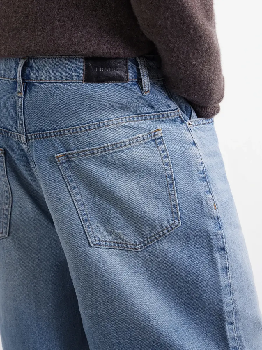 Frame Frayed Denim Shorts - Men | Thumbnail 5 Frame Frayed Denim Shorts - Men | Thumbnail 5