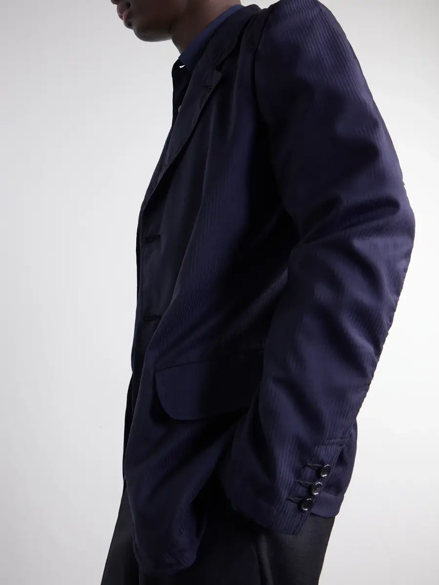 Comme des Garçons SHIRT Herringbone Shell Blazer - Men | Thumbnail 5 Comme des Garçons SHIRT Herringbone Shell Blazer - Men | Thumbnail 5
