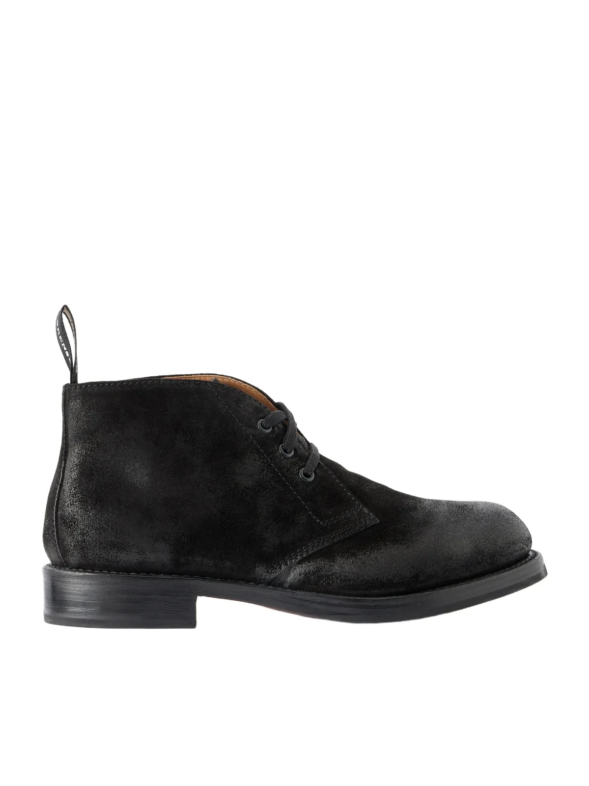 Grenson Rory Burnished-Suede Lace-Up Boots - Men