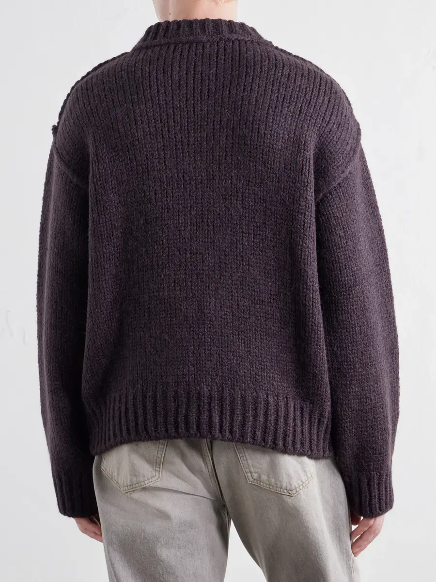 Our Legacy Wool and Alpaca-Blend Sweater - Men | Thumbnail 4