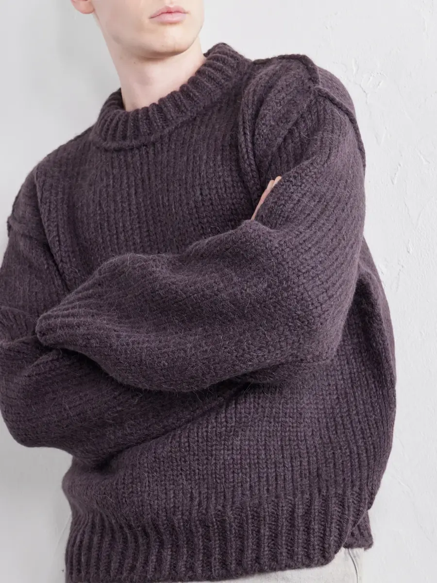 Our Legacy Wool and Alpaca-Blend Sweater - Men | Thumbnail 5