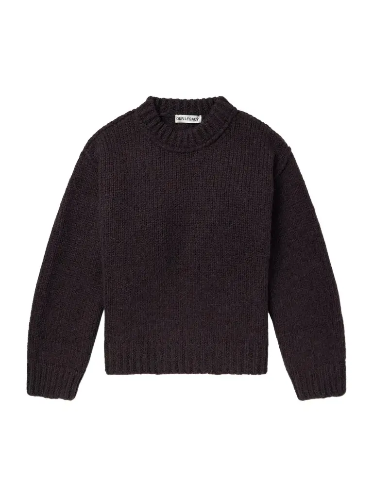 Wool and Alpaca-Blend Sweater - Men