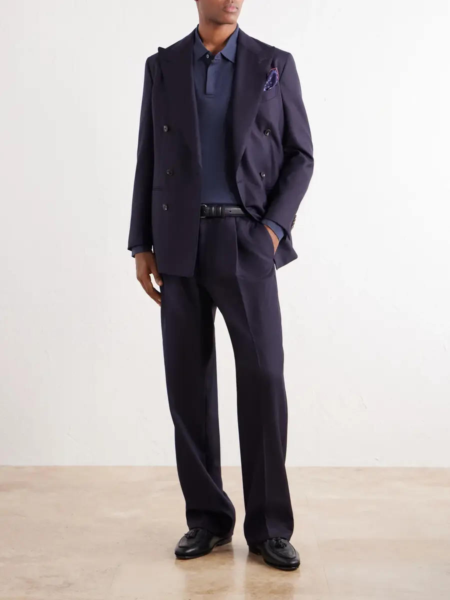 Paul Smith Merino Wool Polo Shirt - Men | Thumbnail 2 Paul Smith Merino Wool Polo Shirt - Men | Thumbnail 2