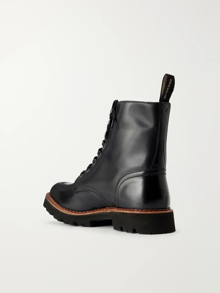 Grenson Noha Leather Lace-Up Boots - Men | Thumbnail 4