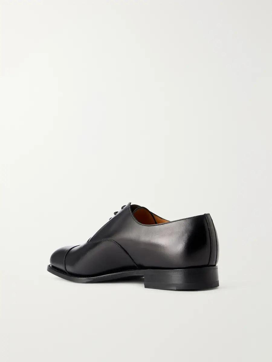 J.M. Weston Cap Toe Leather Oxford Shoes - Men | Thumbnail 4