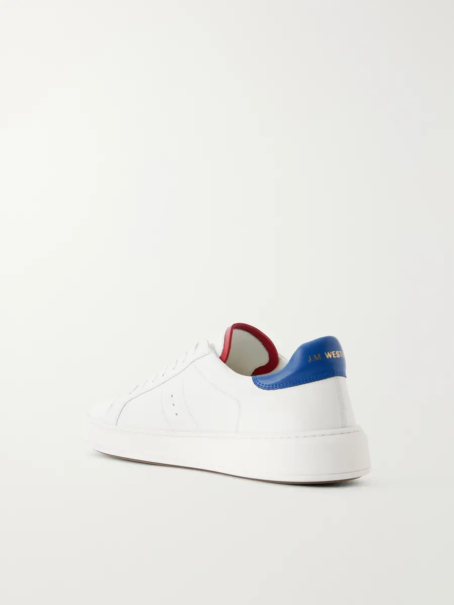 J.M. Weston On Time Leather Sneakers - Men | Thumbnail 4 J.M. Weston On Time Leather Sneakers - Men | Thumbnail 4