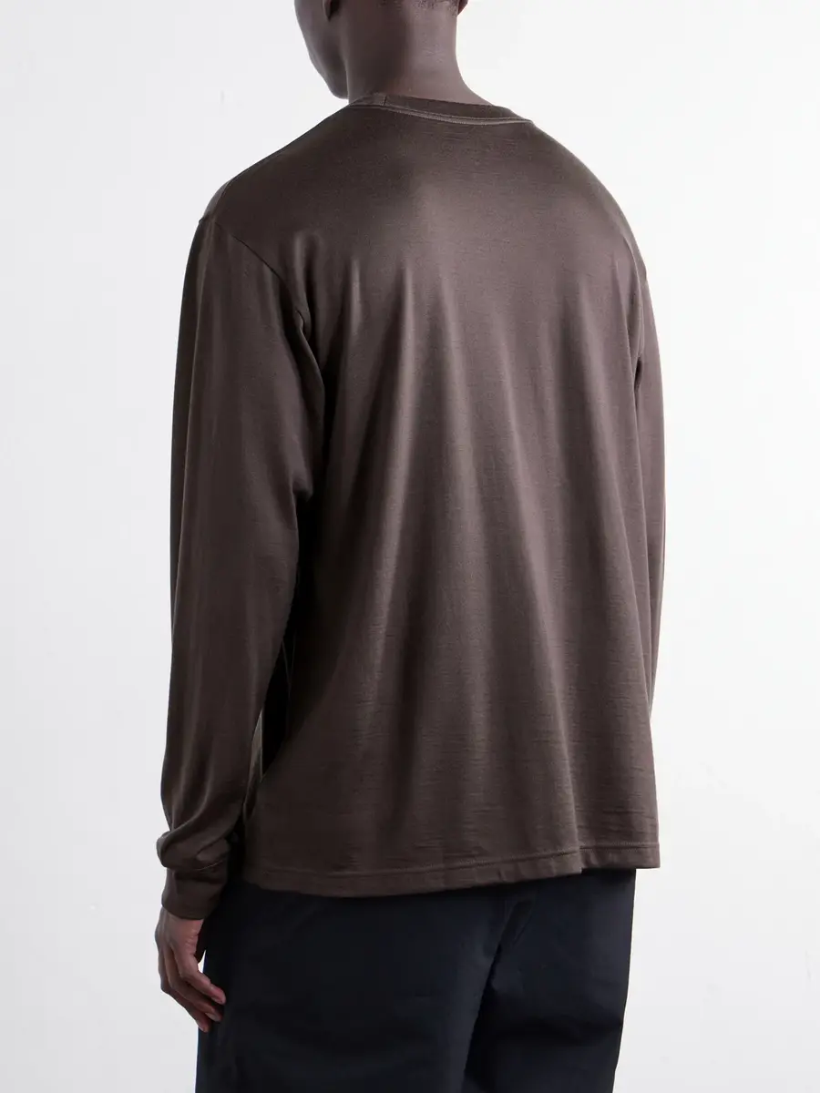 GOLDWIN Wool and Lyocell-Blend Jersey Sweater - Men | Thumbnail 4