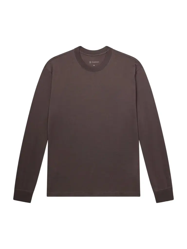 GOLDWIN Wool and Lyocell-Blend Jersey Sweater - Men