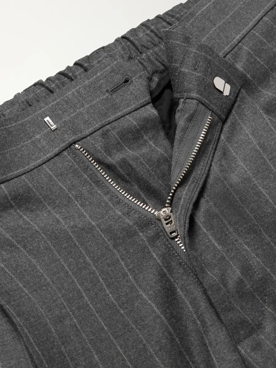 NN07 Kay 10052 Straight-Leg Pinstriped Wool-Blend Twill Trousers - Men | Thumbnail 6 NN07 Kay 10052 Straight-Leg Pinstriped Wool-Blend Twill Trousers - Men | Thumbnail 6