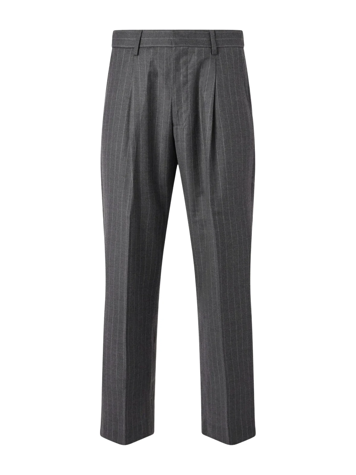 NN07 Kay 10052 Straight-Leg Pinstriped Wool-Blend Twill Trousers - Men