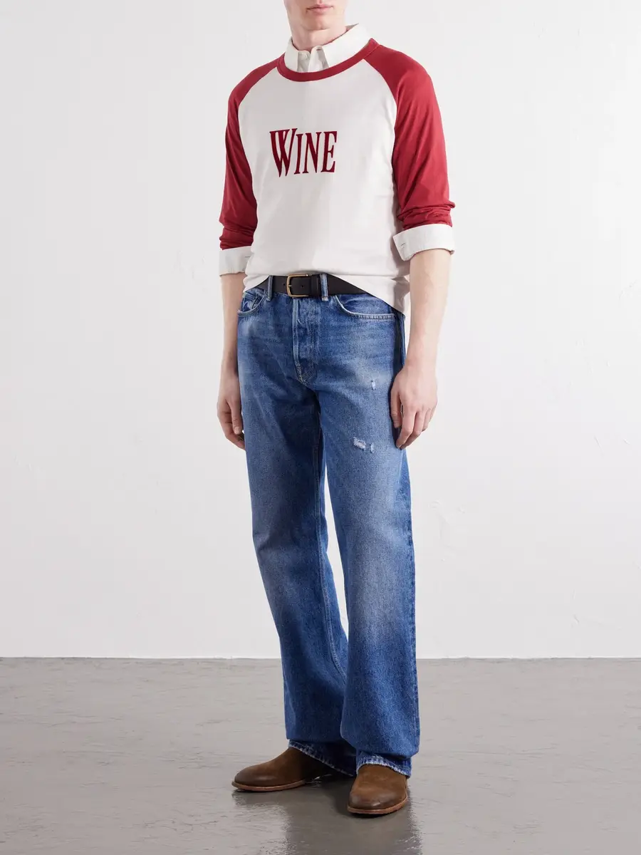 Acne Studios Logo-Appliquéd Cotton-Jersey T-Shirt - Men | Thumbnail 2 Acne Studios Logo-Appliquéd Cotton-Jersey T-Shirt - Men | Thumbnail 2
