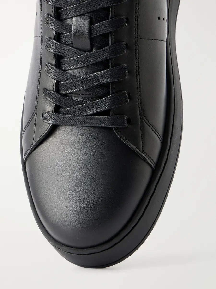 J.M. Weston On Time Leather Sneakers - Men | Thumbnail 5