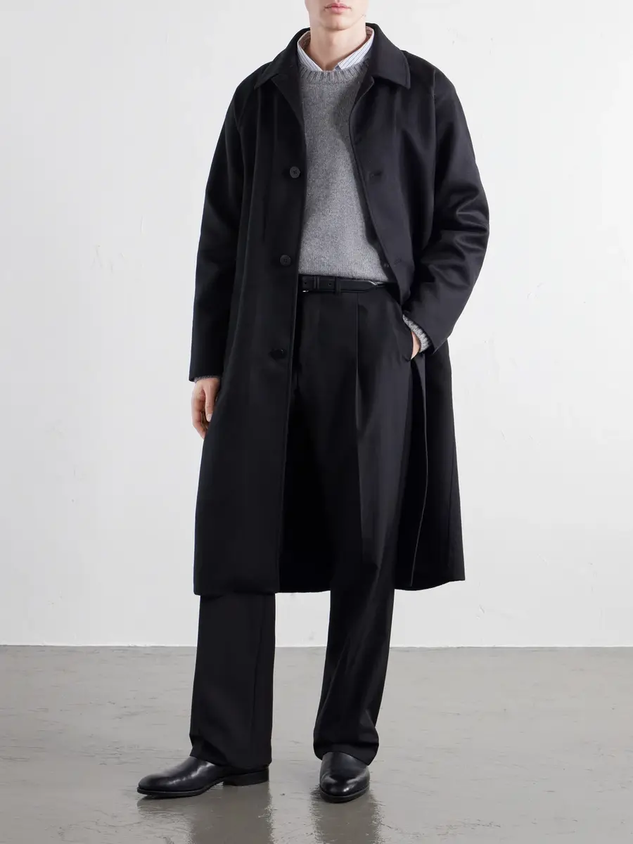 Stòffa Brushed Wool-Twill Coat - Men | Thumbnail 2