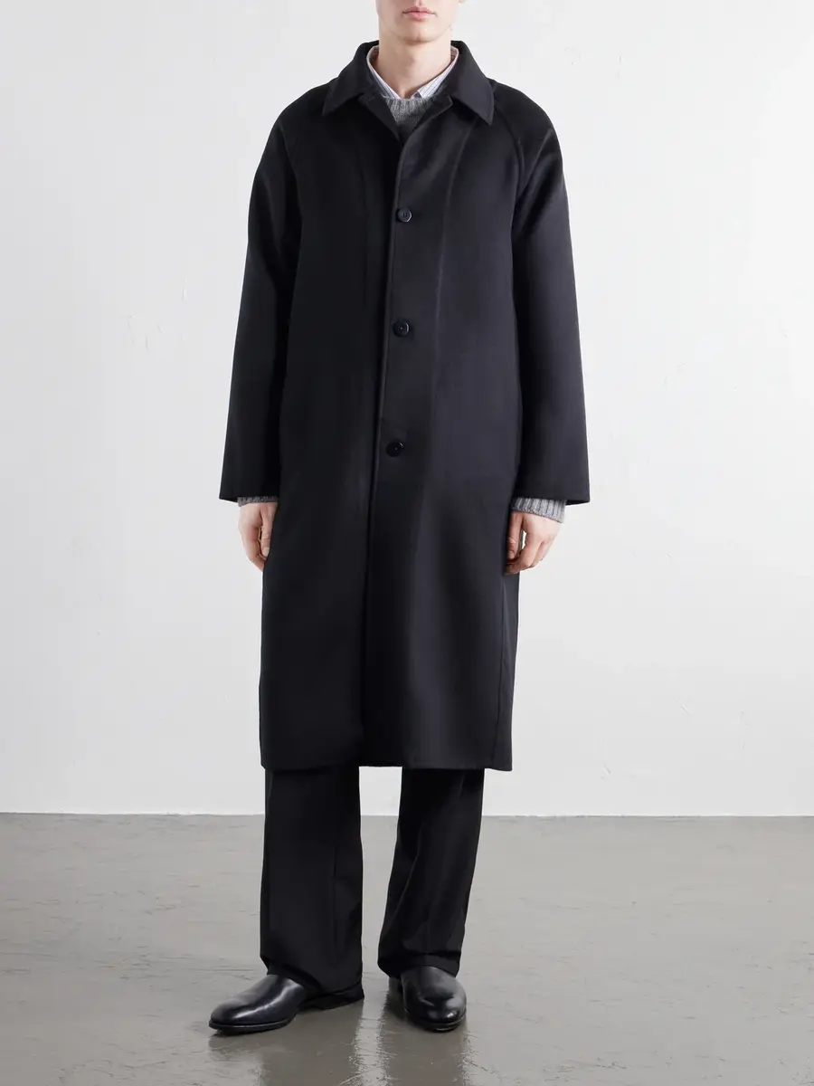 Stòffa Brushed Wool-Twill Coat - Men | Thumbnail 3