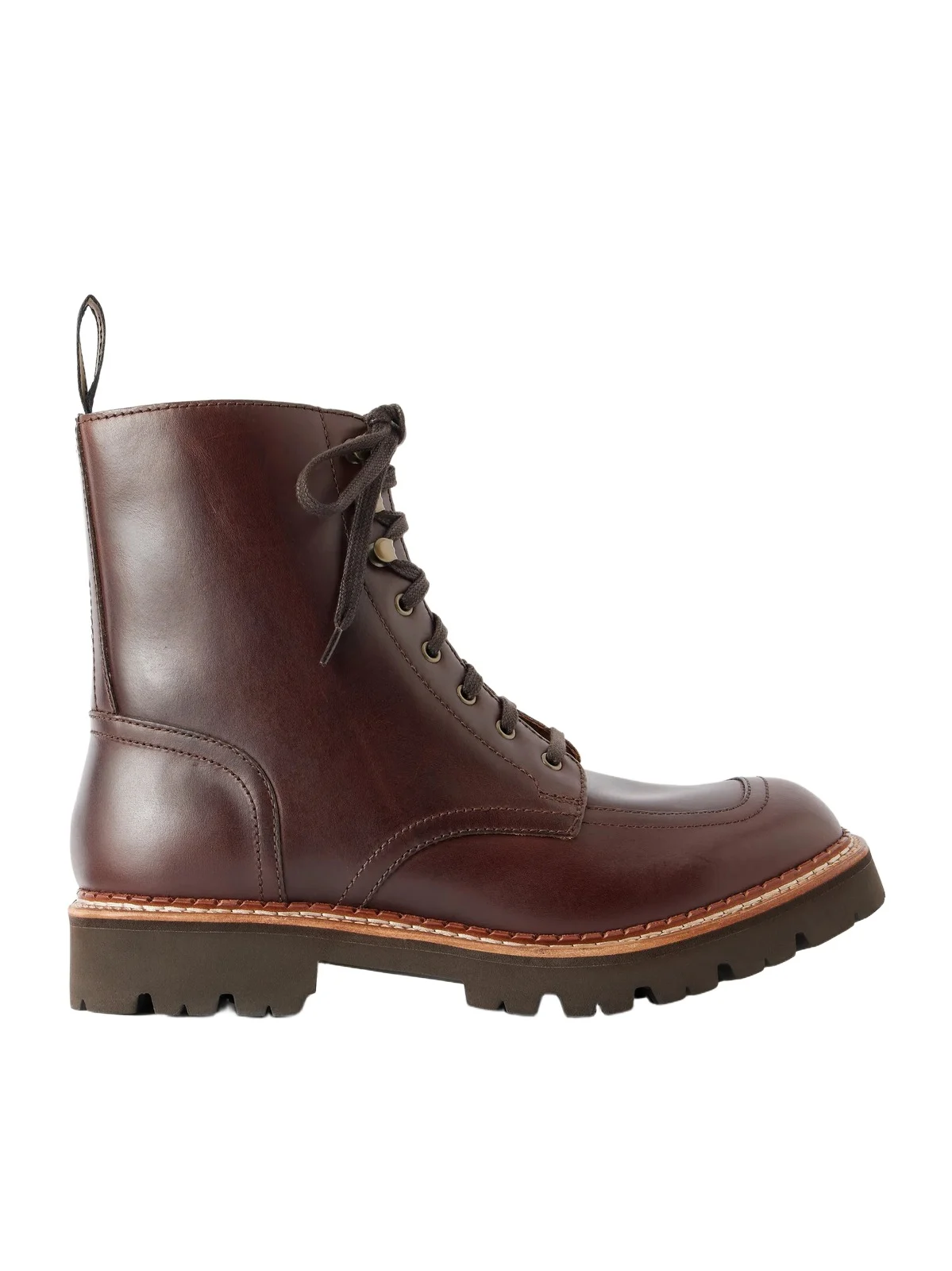 Grenson Noha Leather Lace-Up Boots - Men