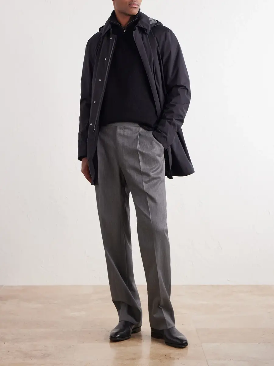 HERNO Shell Car Coat - Men | Thumbnail 2 HERNO Shell Car Coat - Men | Thumbnail 2
