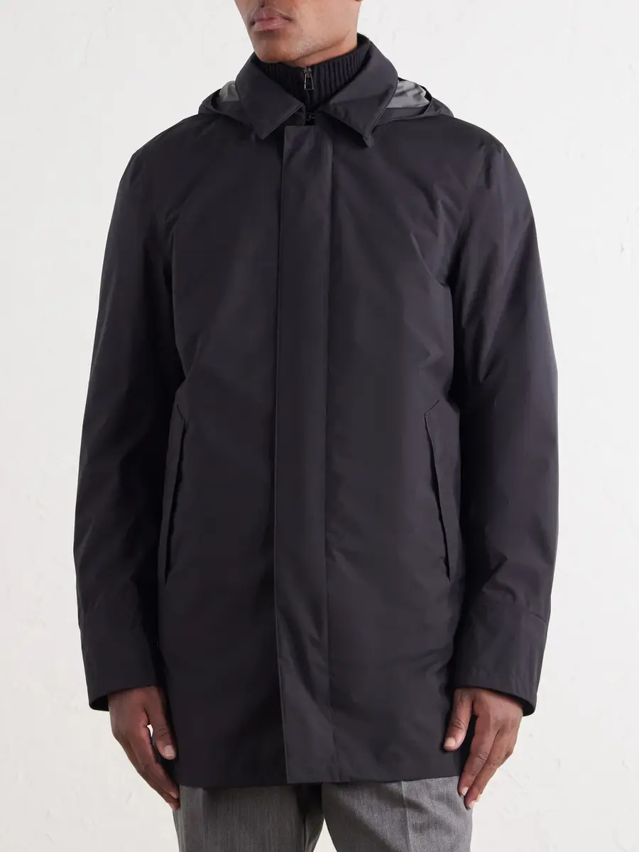 HERNO Shell Car Coat - Men | Thumbnail 3 HERNO Shell Car Coat - Men | Thumbnail 3