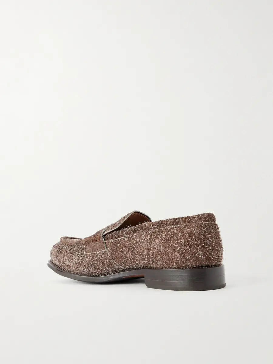 Grenson Nate Suede Penny Loafers - Men | Thumbnail 4 Grenson Nate Suede Penny Loafers - Men | Thumbnail 4