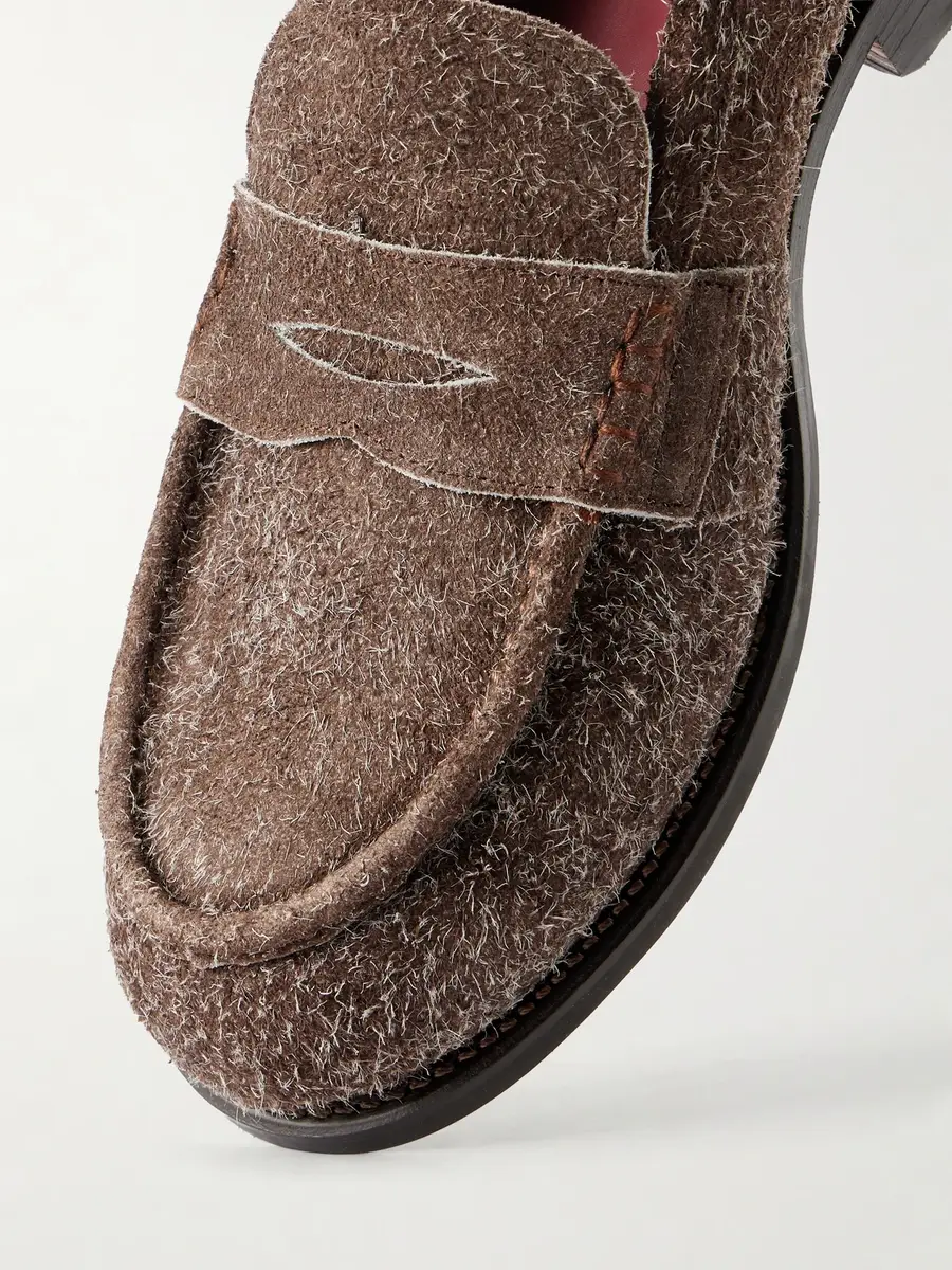 Grenson Nate Suede Penny Loafers - Men | Thumbnail 5 Grenson Nate Suede Penny Loafers - Men | Thumbnail 5