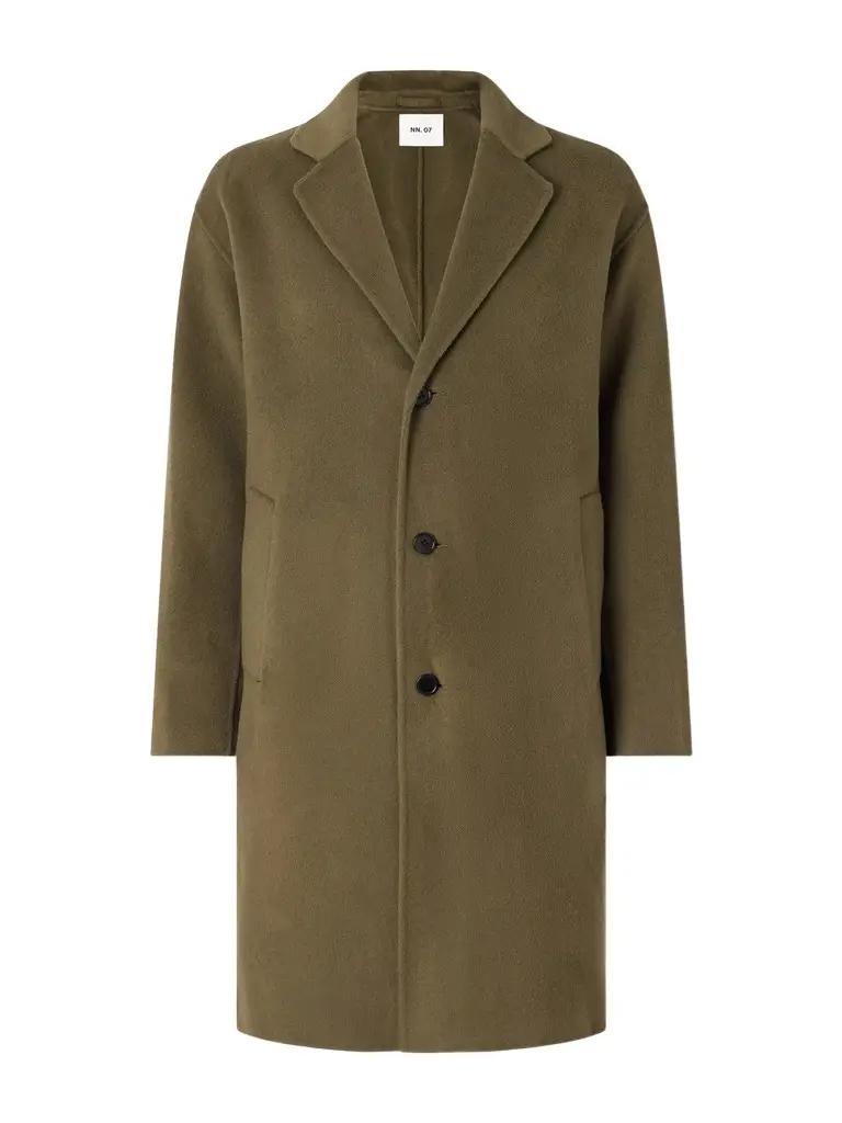 Kendrick 8447 Brushed Wool-Blend Twill Coat - Men Kendrick 8447 Brushed Wool-Blend Twill Coat - Men