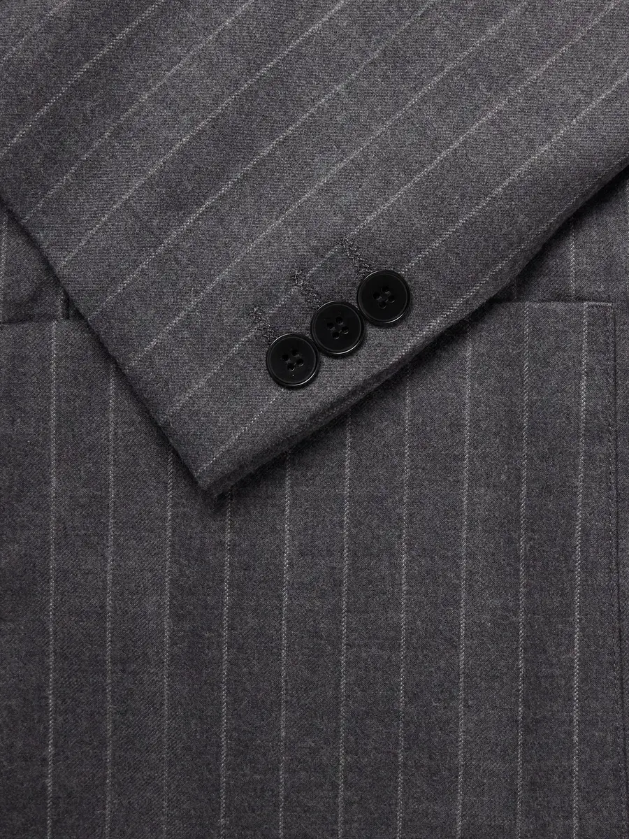 NN07 Jordin 10052 Pinstripe Double-Breasted Suit Jacket - Men | Thumbnail 6