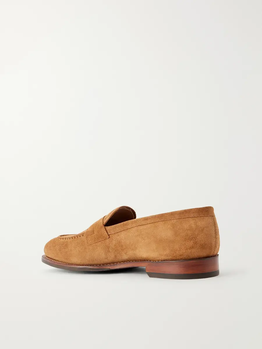 Grenson Lloyd Suede Penny Loafers - Men | Thumbnail 4 Grenson Lloyd Suede Penny Loafers - Men | Thumbnail 4