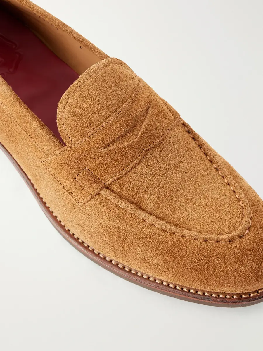 Grenson Lloyd Suede Penny Loafers - Men | Thumbnail 5 Grenson Lloyd Suede Penny Loafers - Men | Thumbnail 5