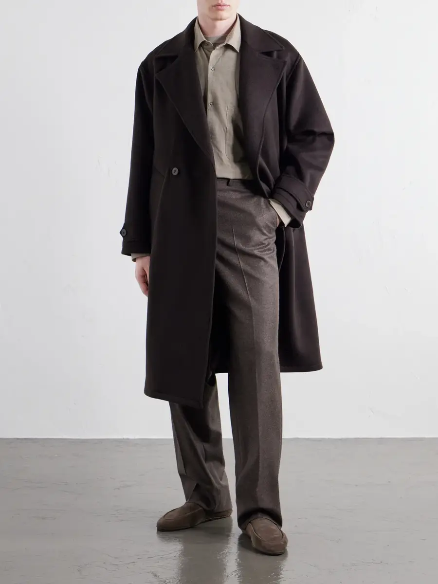 Stòffa Brushed-Cashmere Coat - Men | Thumbnail 2