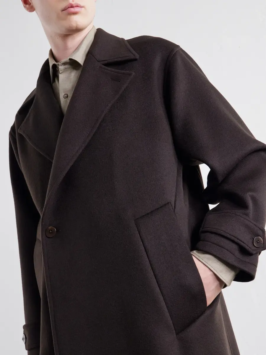 Stòffa Brushed-Cashmere Coat - Men | Thumbnail 5