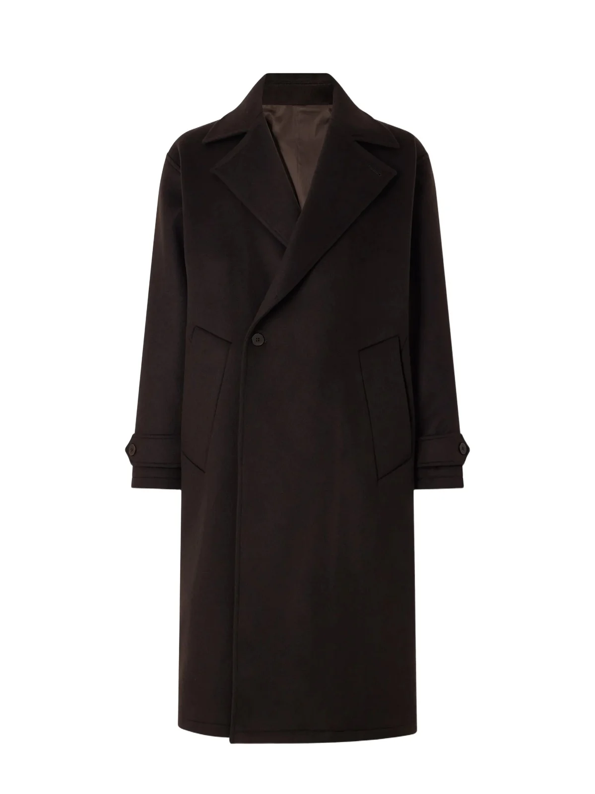 Brushed-Cashmere Coat - Men Brushed-Cashmere Coat - Men