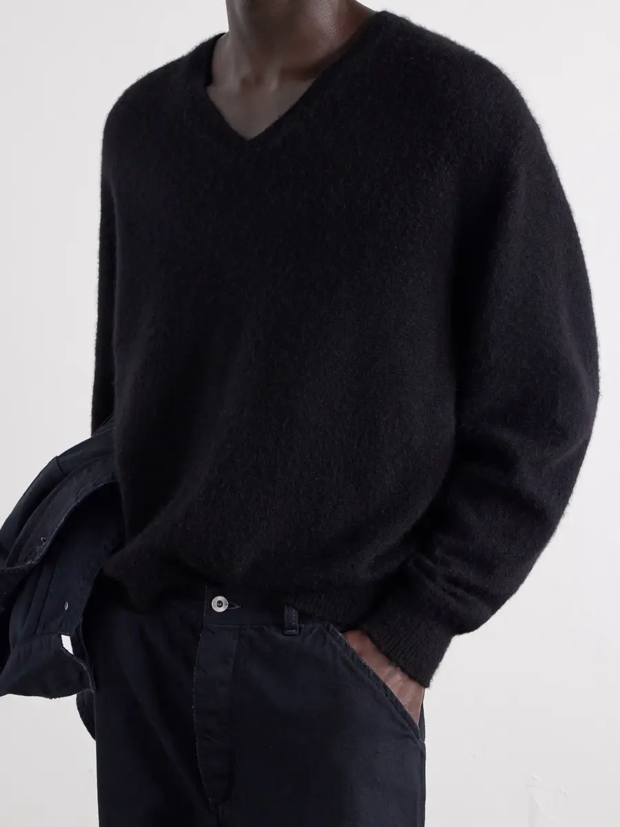 A.PRESSE Cashmere Sweater - Men | Thumbnail 5 A.PRESSE Cashmere Sweater - Men | Thumbnail 5