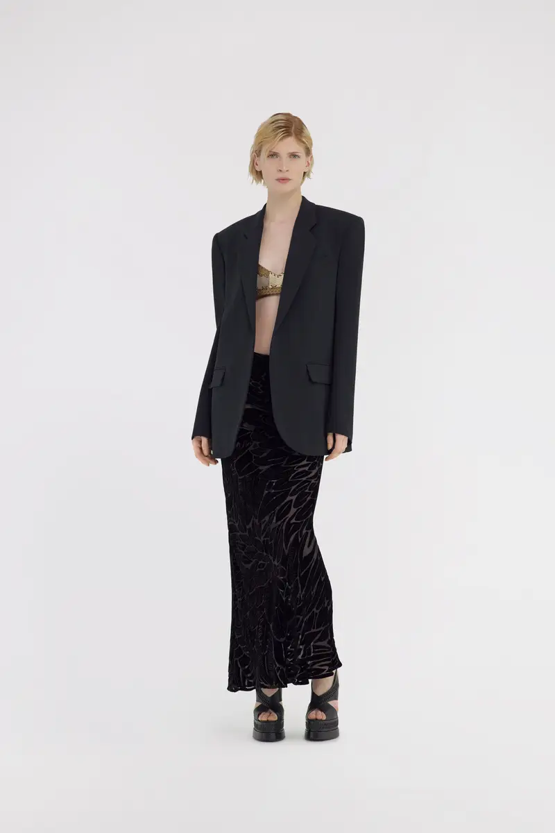 Roberto Cavalli Black Single-Breasted Jacket | Thumbnail 5 Roberto Cavalli Black Single-Breasted Jacket | Thumbnail 5