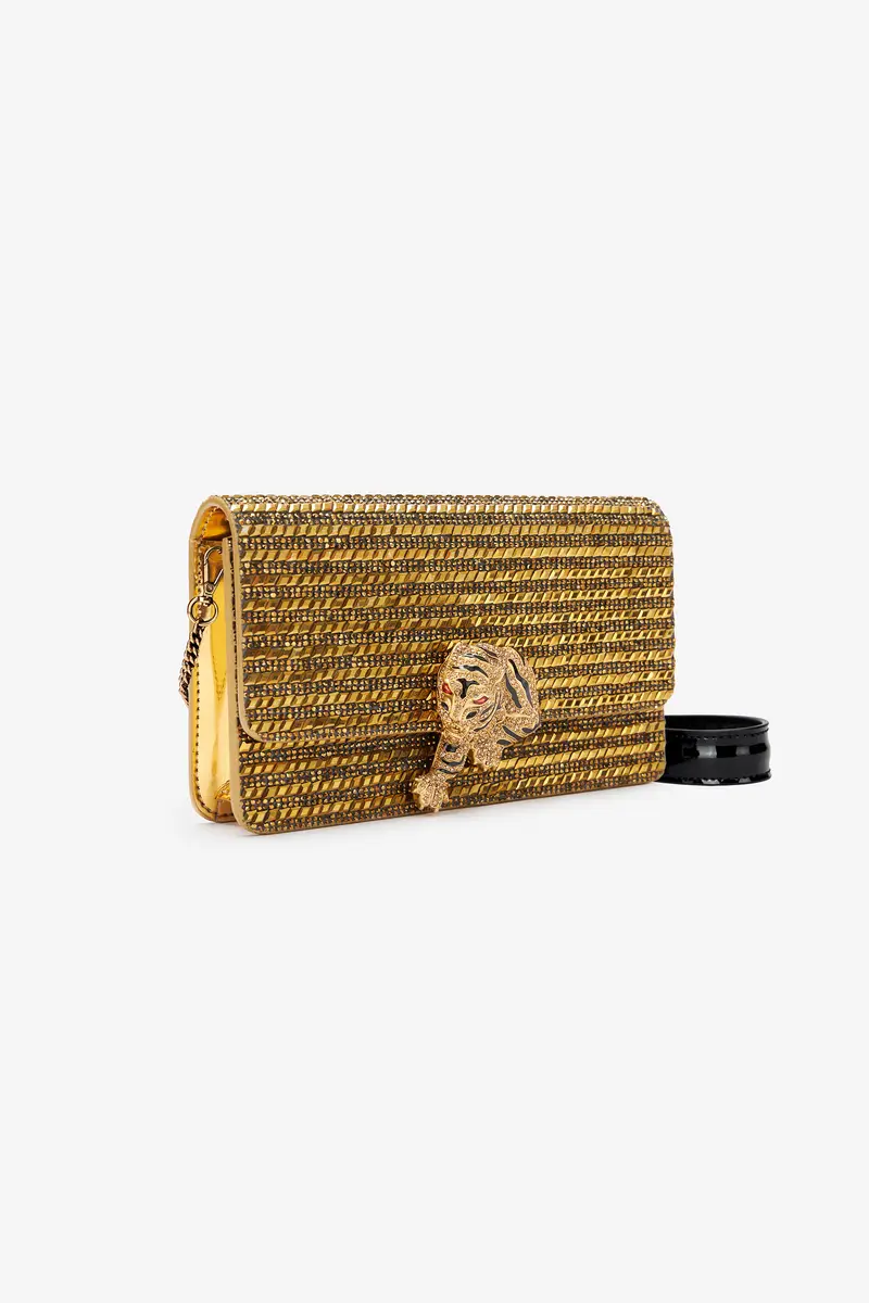 Roberto Cavalli Roar Clutch With Crystals | Thumbnail 5
