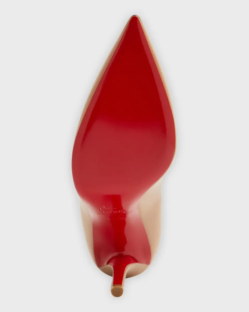 Christian Louboutin 100mm Apostrophy Leather Pointed Pumps | Thumbnail 7 Christian Louboutin 100mm Apostrophy Leather Pointed Pumps | Thumbnail 7