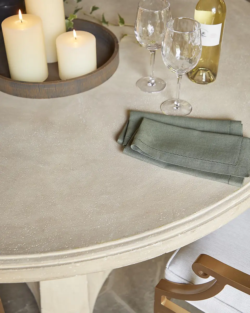 Neiman Marcus Round Outdoor Dining Table | Thumbnail 2 Neiman Marcus Round Outdoor Dining Table | Thumbnail 2
