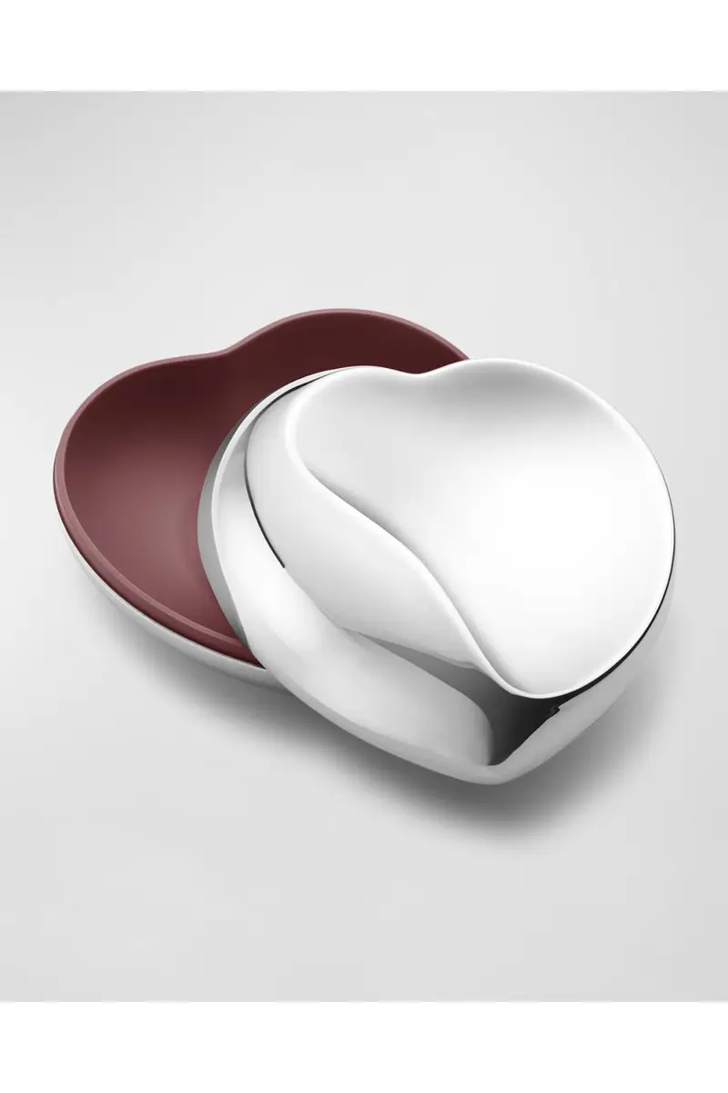 Georg Jensen Heart Bonbonniere Large Stainless Steel Box | Thumbnail 4 Georg Jensen Heart Bonbonniere Large Stainless Steel Box | Thumbnail 4