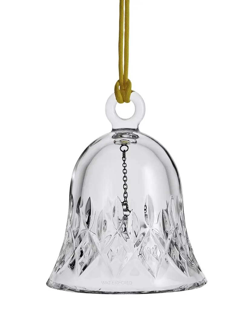 Waterford Crystal Lismore Bell Christmas Ornament