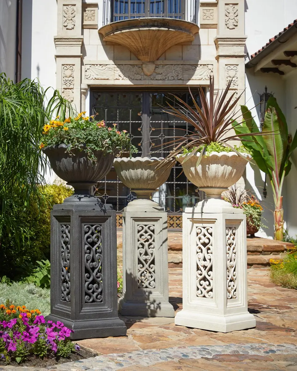 Neiman Marcus Stonecast Urn | Thumbnail 3 Neiman Marcus Stonecast Urn | Thumbnail 3