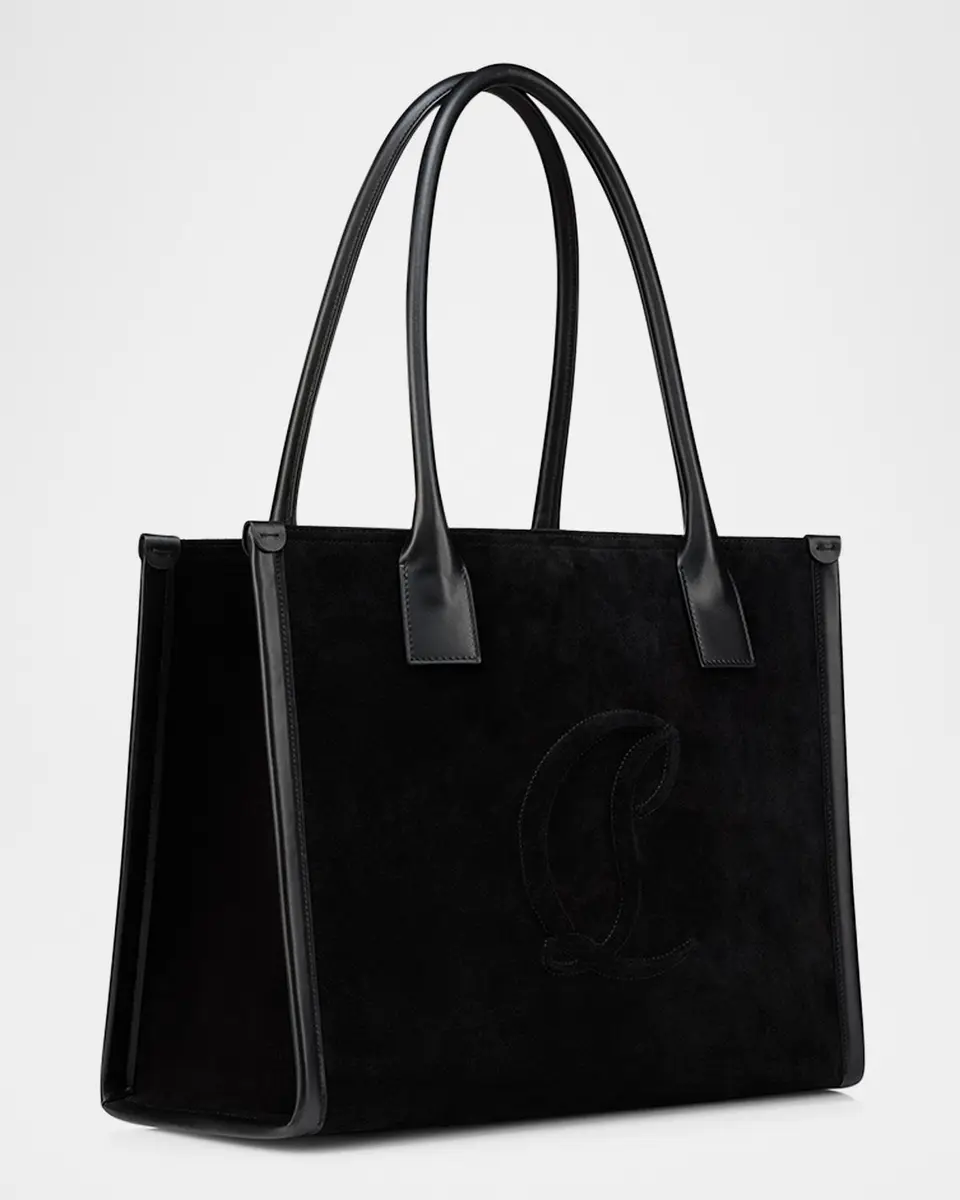 Christian Louboutin Men's By My Side Reversed Calf Leather Large Tote Bag | Thumbnail 3 Christian Louboutin Men's By My Side Reversed Calf Leather Large Tote Bag | Thumbnail 3