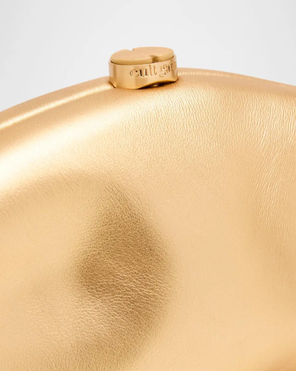 Cult Gaia The Caldera Metallic Leather Clutch Bag | Thumbnail 6 Cult Gaia The Caldera Metallic Leather Clutch Bag | Thumbnail 6