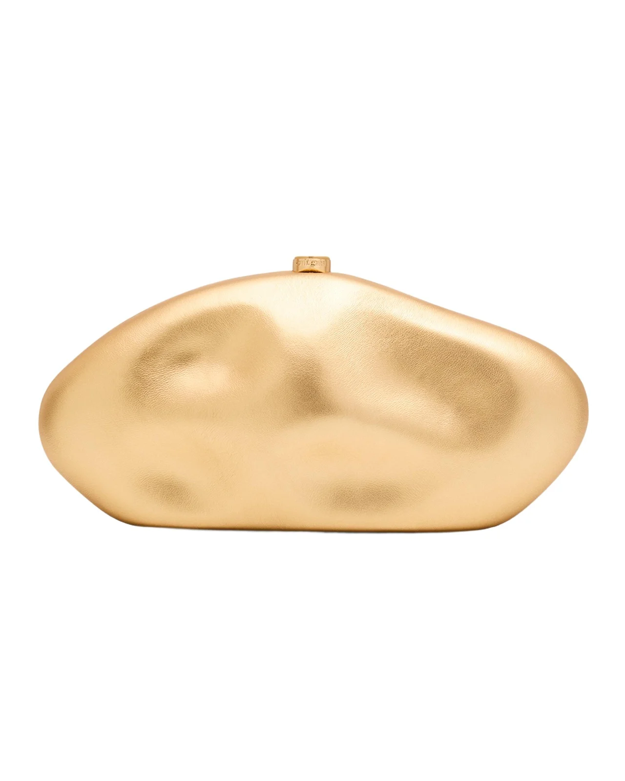 The Caldera Metallic Leather Clutch Bag The Caldera Metallic Leather Clutch Bag