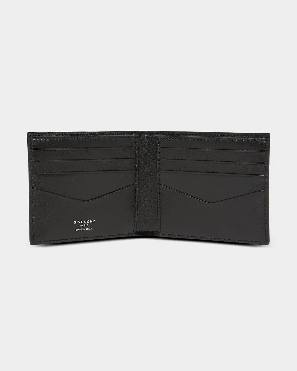 Givenchy Men's Leather Logo Bifold Wallet | Thumbnail 2 Givenchy Men's Leather Logo Bifold Wallet | Thumbnail 2