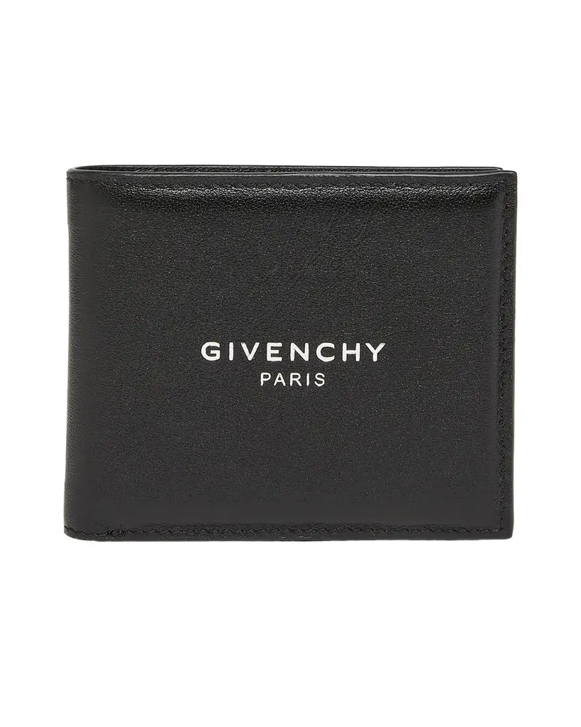Givenchy Men's Leather Logo Bifold Wallet