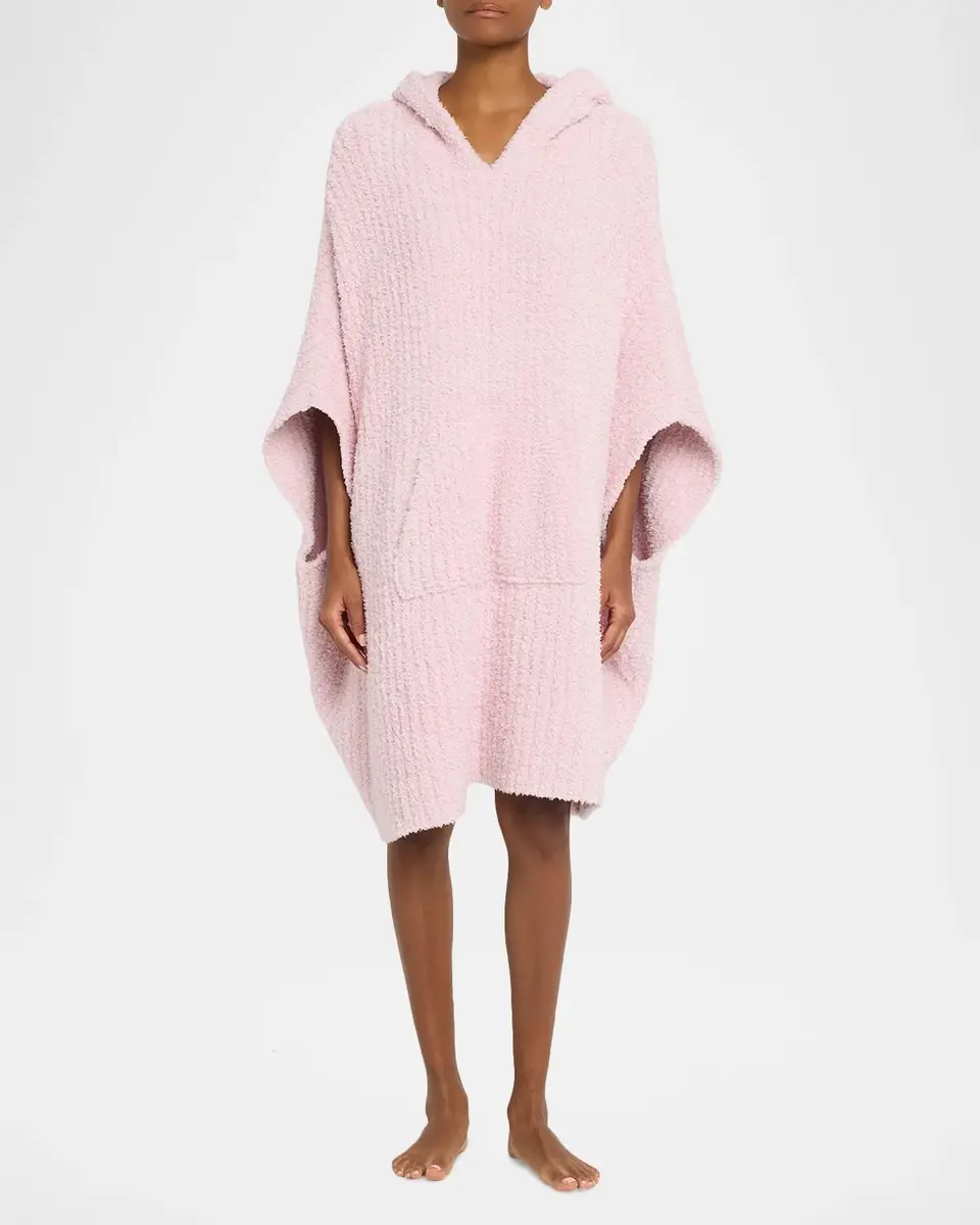 Barefoot Dreams CozyChic Ribbed Cozy Hooded Poncho | Thumbnail 2